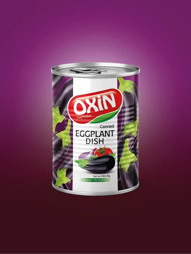 Oxin Canned eggplant dish