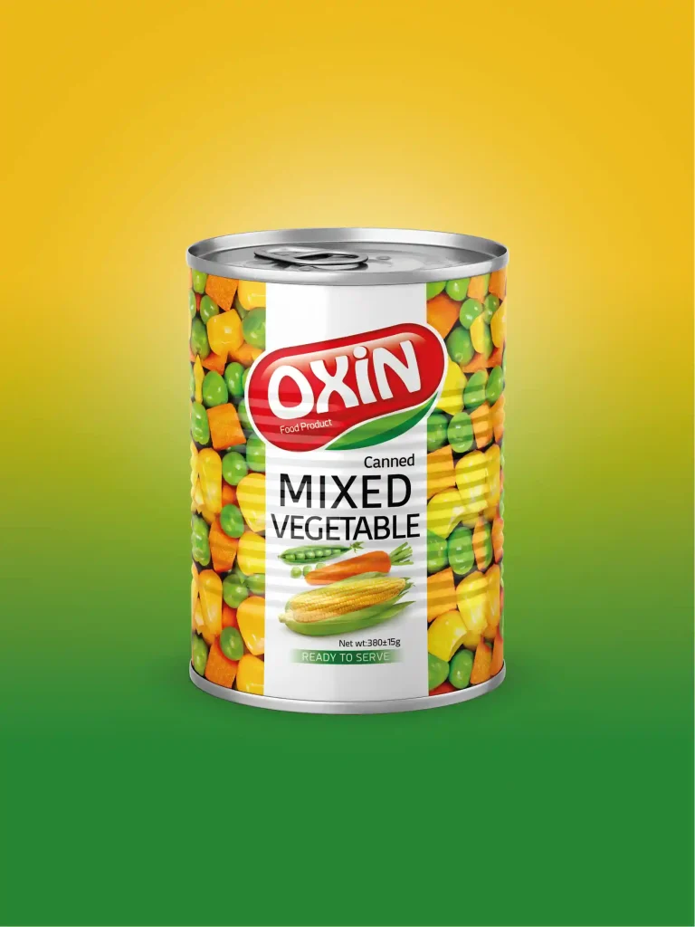 Oxin Canned Mixed Vegetable